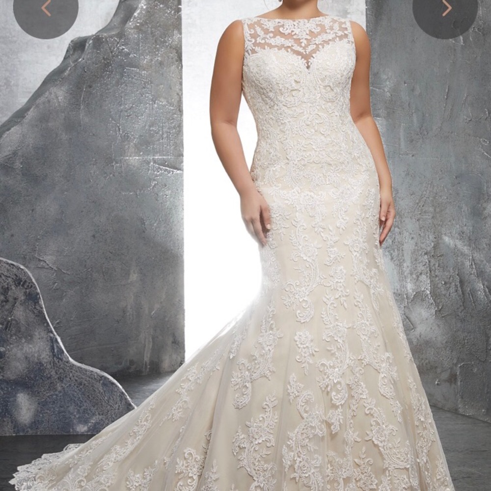 Morilee Plus Size Wedding Dress